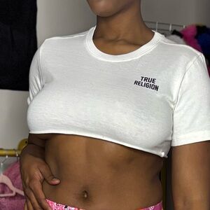 True Religion Mini Crop Top